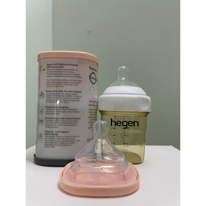 Tặng núm Hegen số 2 khi mua bình Hegen 150 mL, nhận về có cả núm số 1 và núm số 2