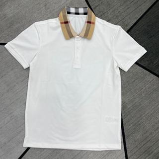 Áo thun nam ngắn tay cổ polo boy phố BBR phối cổ vàng vải dày dặn mặc mát fom vừa áo cổ bẻ nam