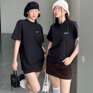 Áo baby tee basic black/white/grey, áo thun form fit chất thun co dãn, hàng loại đẹp