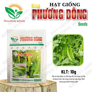 Hạt giống đậu rồng 10gr - mua 3 tặng 1 cùng loại - hạt giống king phương đông