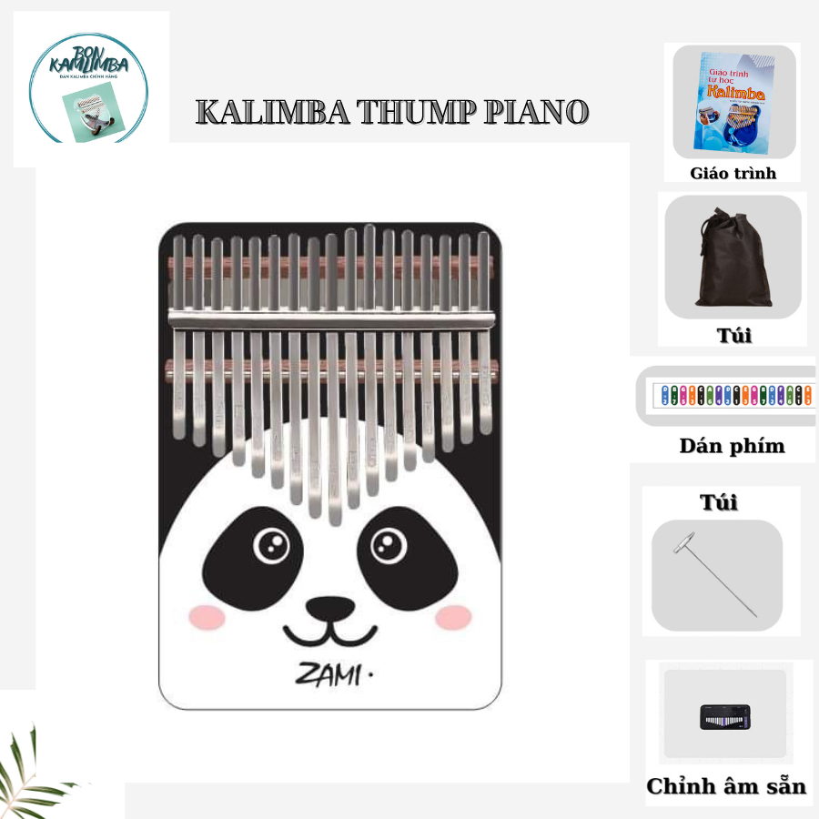 Đàn Kalimba 17 phím âm thanh hay, chất lượng, đàn kalimba giá rẻ 17 phím, có video test âm