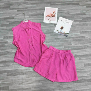 Set bộ đùi áo sát nách