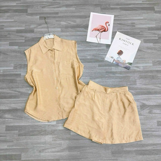 Set bộ đùi áo sát nách