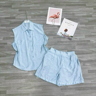 Set bộ đùi áo sát nách