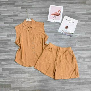 Set bộ đùi áo sát nách