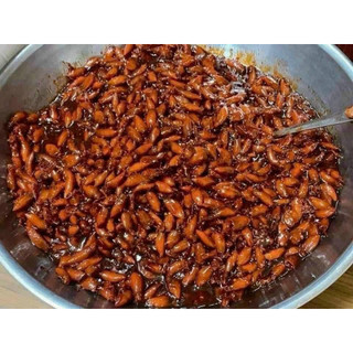 Hủ 500gr Mực sữa muối rim sa tế nhà làm ngon