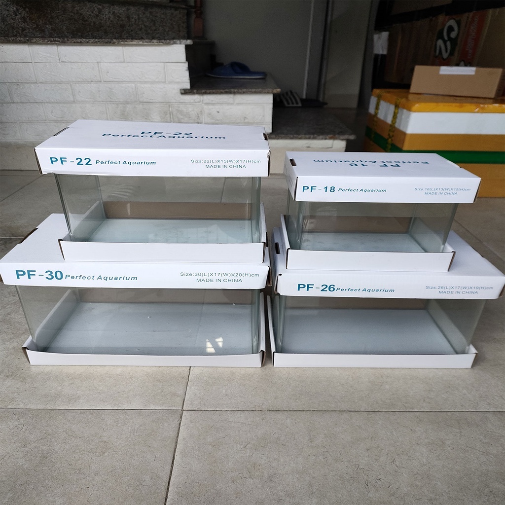 [SHIP TOÀN QUỐC] Bể kính đúc [Size:18-23-30cm] Bể cá mini | Hồ cá thủy sinh