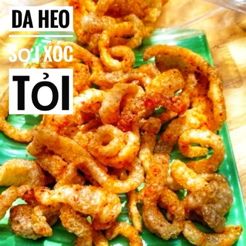500g DA HEO SỢI XÓC TỎI