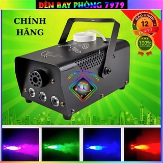 Máy Tạo Khói Cao Cấp Có Đèn Led 7 Màu Tạo Hiệu Ứng Đẹp Cho Sân Khấu, Phòng Bay,Karaoke (Loại 600W)