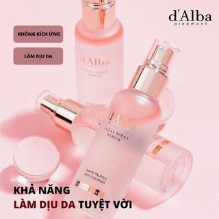 Xịt Khoáng D'alba Hồng 100ml