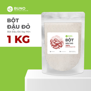 Bột đậu đỏ BUNO [ 1KG ] nguyên chất đắp mặt trắng da, tẩy TBC