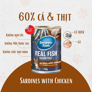 Pate Snappy Tom 400 gram