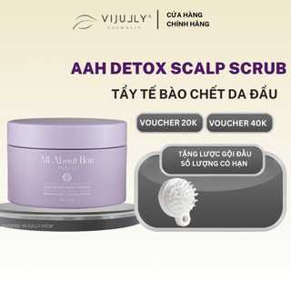 Tẩy tế bào chết tóc aah all about hair - aah scalp scrub 220gr