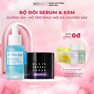 Bộ Đôi Serum HA & Kem Dưỡng Cấp Nước Phục Hồi Dưỡng Da Căng Bóng Neogen Dermalogy