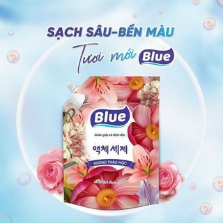 Nước Giặt Blue Hàn Quốc Hương Thảo Mộc Chính Hãng Túi 2000ml
