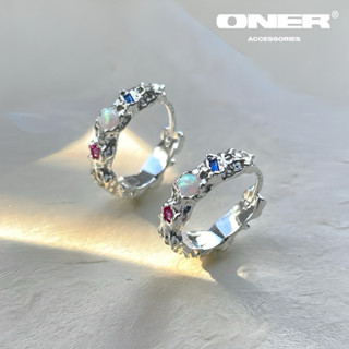 Khuyên tai ONER Bạc 925 "Fercy Earrings" ( Bảo Hành Bạc 1 Năm )