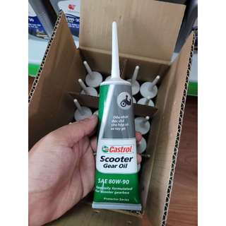 Dầu nhớt láp xe ga CASTROL Scooter Gear Oil 80W90 GL-5 120ml
