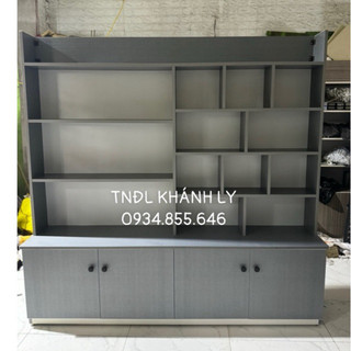 Tủ trưng bày tiệm nail nhựa 163x180 Freeship HCM