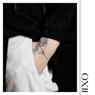 Vòng tay, lắc tay bạc 925 - unisex nam nữ - iixo studio
