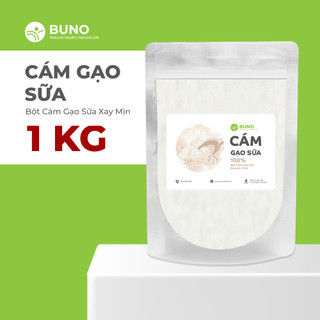  Bột cám gạo sữa   500Gr    nguyên chất hữu cơ trắng da dưỡng ẩm mờ thâm sạm - BUNO 
