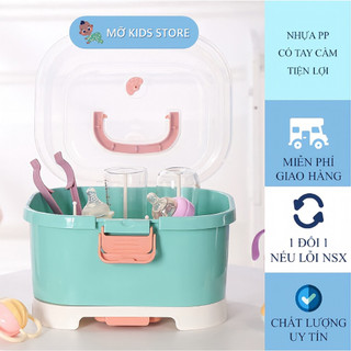 Khay úp bình sữa ( KICHILACHI ), úp bình sữa, giá úp bình sữa, úp bình sữa có nắp đậy - Mỡ Kids Store