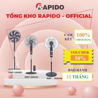 Quạt đứng điều khiển từ xa Rapido RWF-16AHD, RWF-20AHD, RWF-20AHM