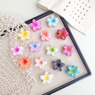 [SIZE NHỎ 4cm- 6cm ] 5 Cây Kẹp Tóc Gấp Tóc Hoa Sứ Mini Nhiều Màu Sắc Thời Trang