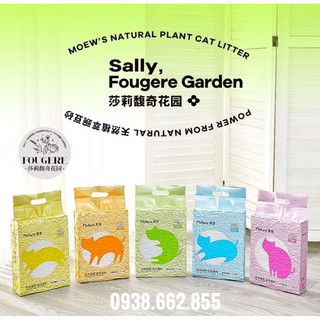 Cát đậu nành vệ sinh cho mèo Meow túi 2.5k, cát tofu Cature 7L chính hãng, Cature nội địa