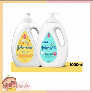 Sữa tắm Johnson's Baby chứa sữa , gạo, yến mạnh cho bé 1000ml và 200ml - BAO BÌ MỚI