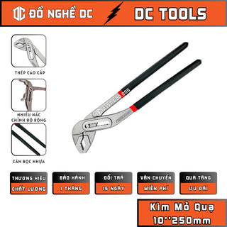 Kìm Mỏ Quạ, Kềm Kẹp, Kìm 5 Lỗ 10''250mm JIAN QUAN TOOLS Thép cao cấp dùng để kẹp và nắm chặt các vật liệu đa dạng