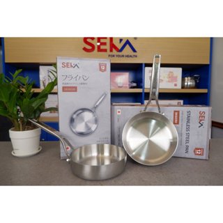 Chảo chống dính inox, chảo nông lòng chính hãng SEKA