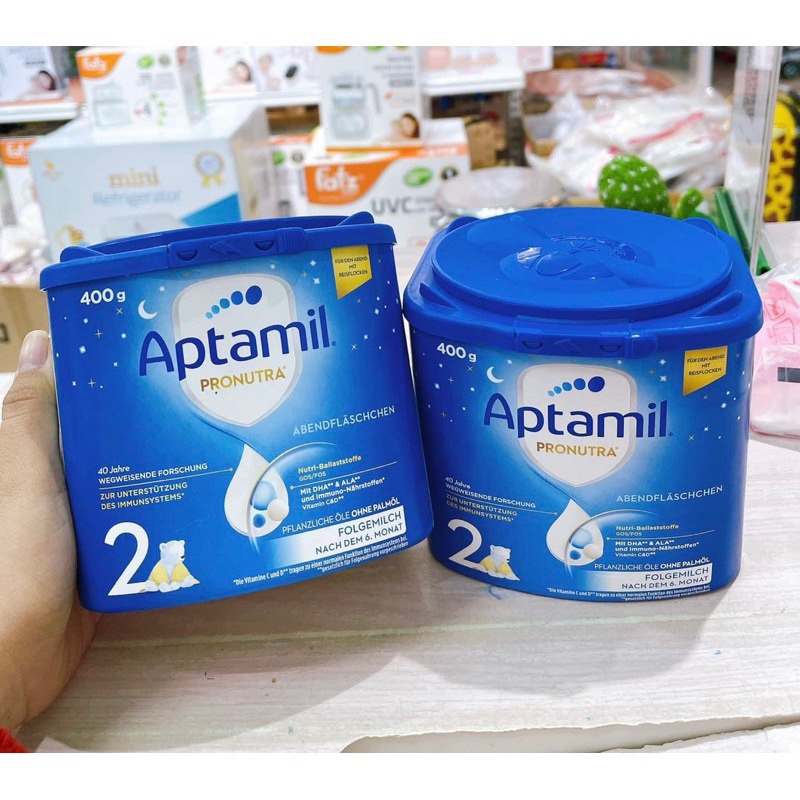 (Date 5/6/2026) Sữa Aptamil đêm Đức Abend 400gr cho bé