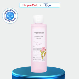 Nước hoa hồng mamonde rose water toner 250ml
