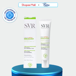 Kem chống nắng cho da dầu mụn SVR Sebiaclear SPF50+ Creme 40ml