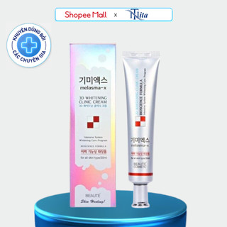 Kem Làm Mờ Thâm Nám Và Tàn Nhang Melasma-X 3D Whitening Clinic Cream 40ml