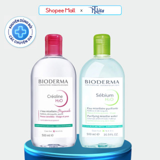 Nước Tẩy Trang Bioderma Sensibio H2O 500ml Cho da Dầu Mụn Và Da Nhạy Cảm