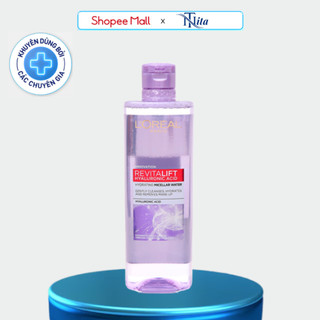 Nước Tẩy Trang Loreal Revitalift Hyaluronic Acid Micellar Water Căng Mịn Da 400ml