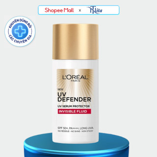 Kem chống nắng x20 thoáng da mỏng nhẹ L’Oreal Paris UV Defender Serum 50ml SPF50++