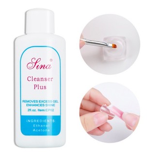 Nước lau gel Sina 60ml chai nhỏ - Cheap nail