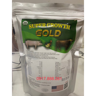 Siêu tăng trưởng ,vỗ béo cho Heo Lợn Super Growth Gold không chất cấm, rút ngắn thời gian chăn nuôi gói 1kg