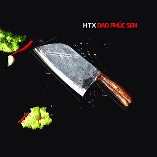 Dao chặt thái htx dao phúc sen dcl03d bản mới chốt đồng thái thịt rau củ 21cm