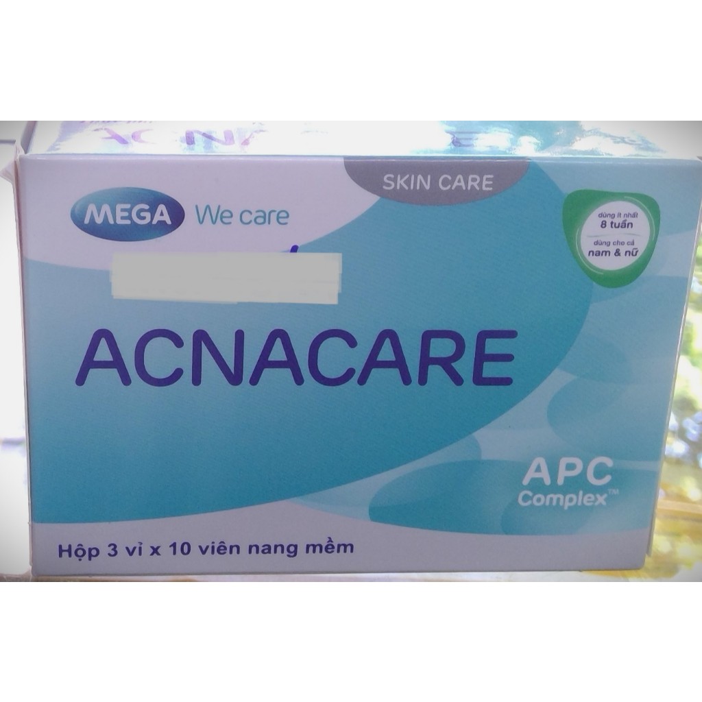 ACNACARE - MEGA thực phẩm bảo vệ sức khỏe