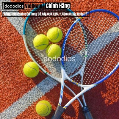 Banh Tennis Chơi Quần Vợt Banh Lông Bóng Tenis Phụ Kiện Thể Thao Đồ Chơi Ngoài Trời Mới Đẹp Nảy Tốt Hàng Tuyển Chọn