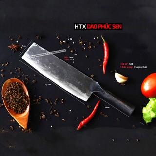Dao Thái HTX DAO PHÚC SEN S01 Cán Sắt Rèn Thủ Công 18cm