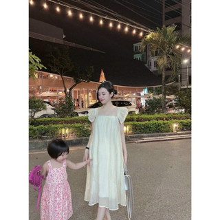  Váy tơ 2 lớp vai bèo, đầm bigsize chất mềm đẹp