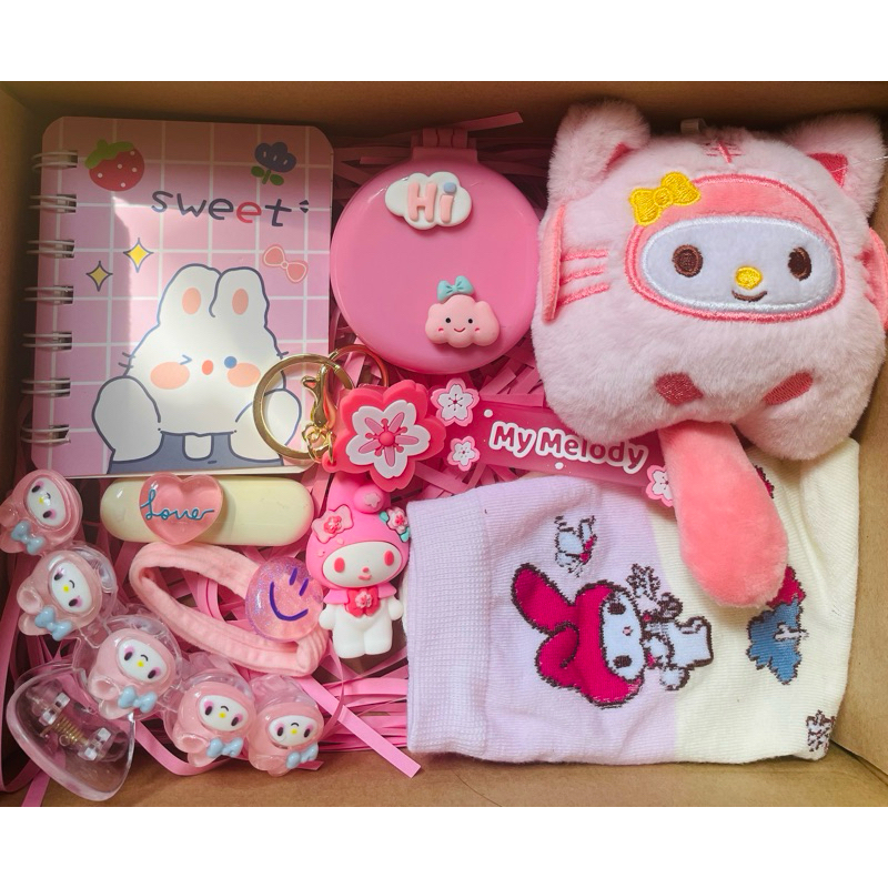 Quà sinh nhật cho bé gái, quà sinh nhật cho nữ, quà tặng bé gái melody/Gift box.Hộp quà tặng/Hộp quà