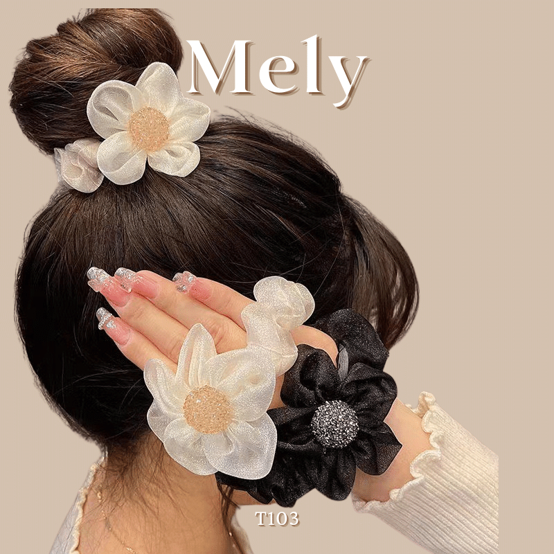 MELY - BUỘC TÓC HOA NHIỀU MÀU 416