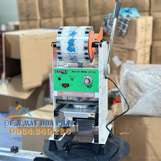 Máy dán miệng cốc, dập nắp ly ET-D7