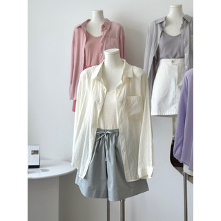 Set Sơ Mi Giấy Kèm 2 Dây Trơn 7732