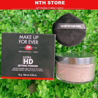 Phấn phủ bột make up for ever ultra hd setting power tone 1.1 trắng hồng